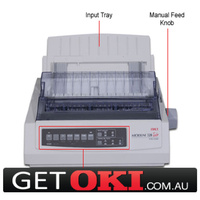 OKI  320T Turbo Plus Microline Dot Matrix Printer 9 Pin (42089222)