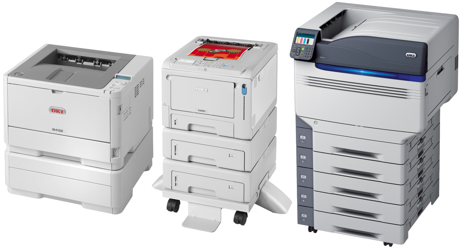 OKI printer lineup
