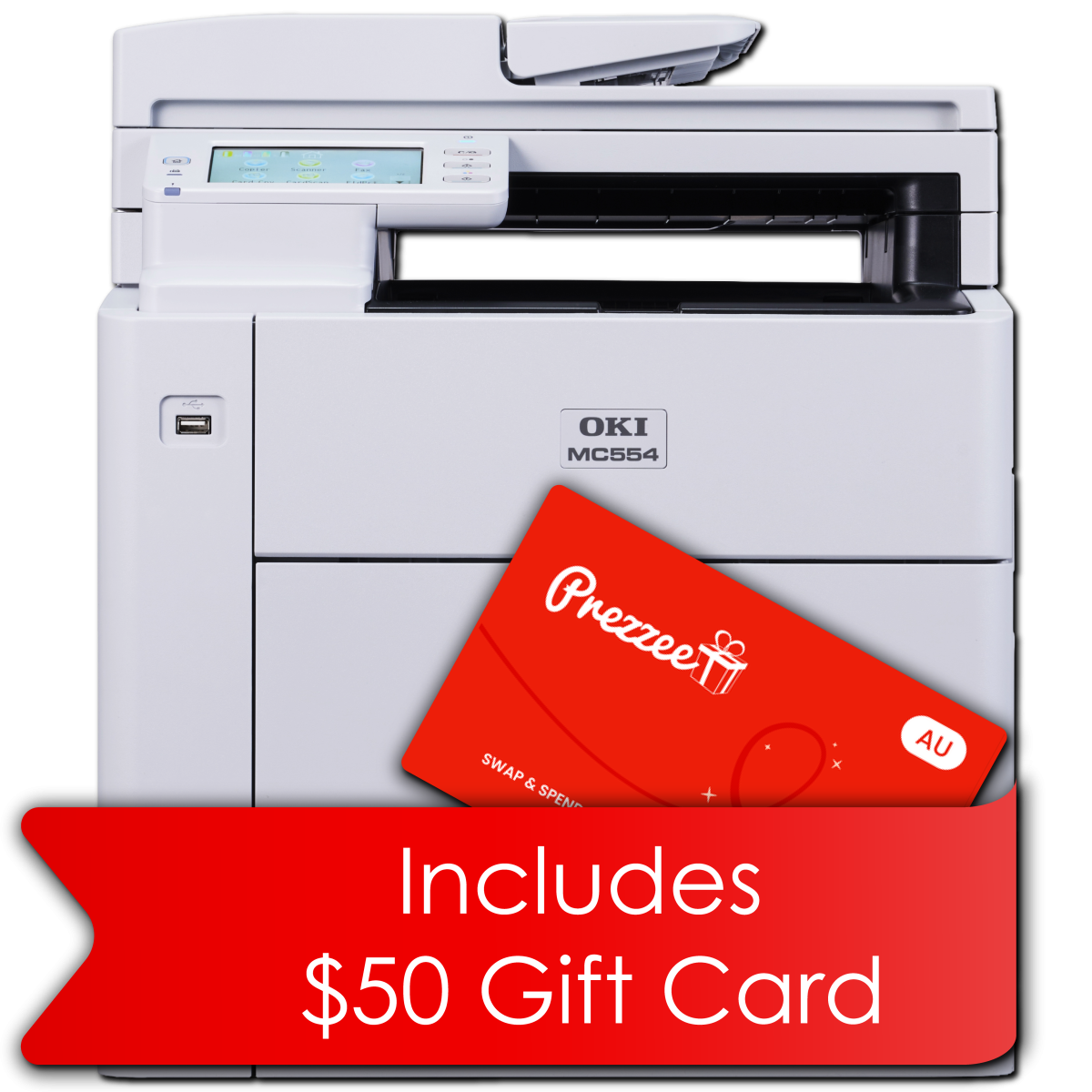 OKI MC554dnw A4 Colour Multifunction Printer