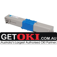 Cyan Toner Genuine to suit OKI C332dn & MC363dn - 3,000 Pages (46508719)
