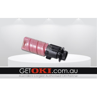 Magenta High Yield Genuine Toner Cartridge to suit OKI MC554 - 7,500 Pages