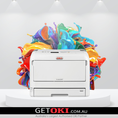 OKI Pro8432WT A4/A3 White Toner Printer