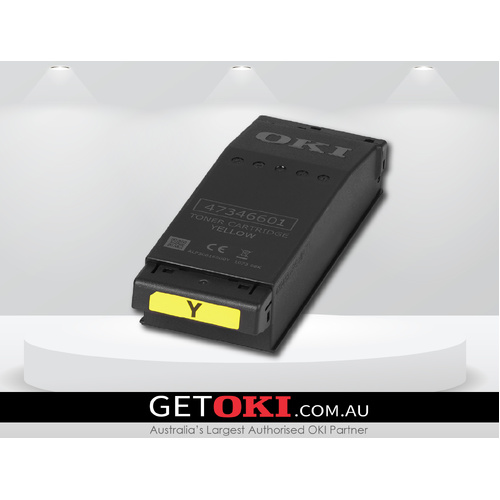 Yellow Toner Genuine to suit OKI C650dn - 6,000 Pages (YA8001-1088G033)