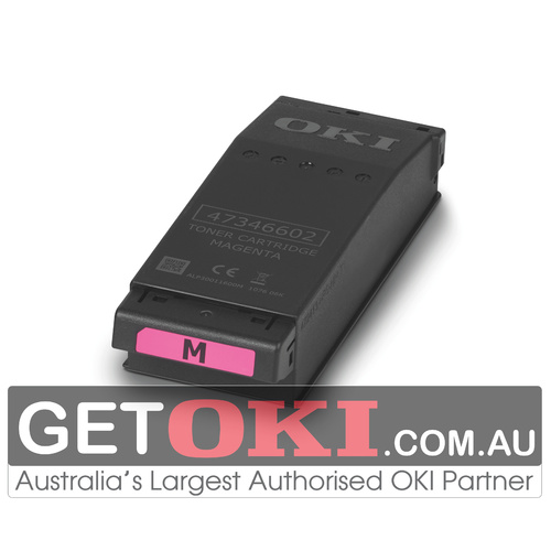 Magenta Toner Genuine to suit OKI C650dn - 6,000 Pages (YA8001-1088G034)