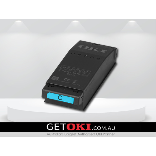 Cyan Toner Genuine to suit OKI C650dn - 6,000 Pages (YA8001-1088G035)