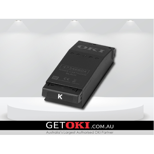 Black Toner Genuine to suit OKI C650dn - 7,000 Pages (YA8001-1088G036)